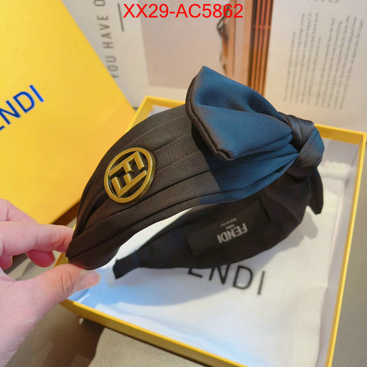 Hair band-Fendi 1:1 replica wholesale ID: AC5862 $: 29USD