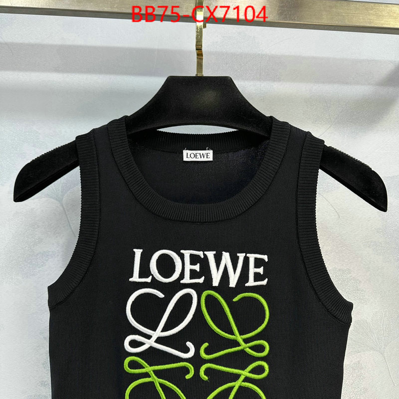 Clothing-Loewe where should i buy replica ID: CX7104 $: 75USD