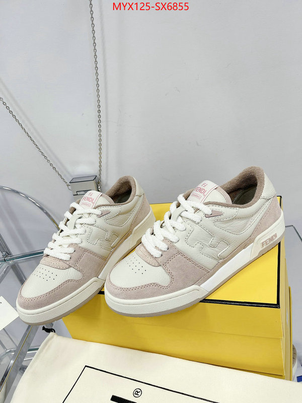 Men Shoes-Fendi best replica 1:1 ID: SX6855 $: 125USD