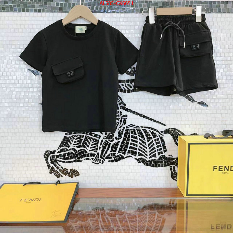 Kids clothing-Fendi what is a 1:1 replica ID: CX6654 $: 85USD