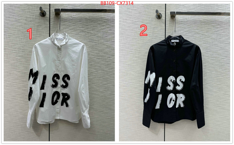 Clothing-Dior high quality 1:1 replica ID: CX7314 $: 109USD