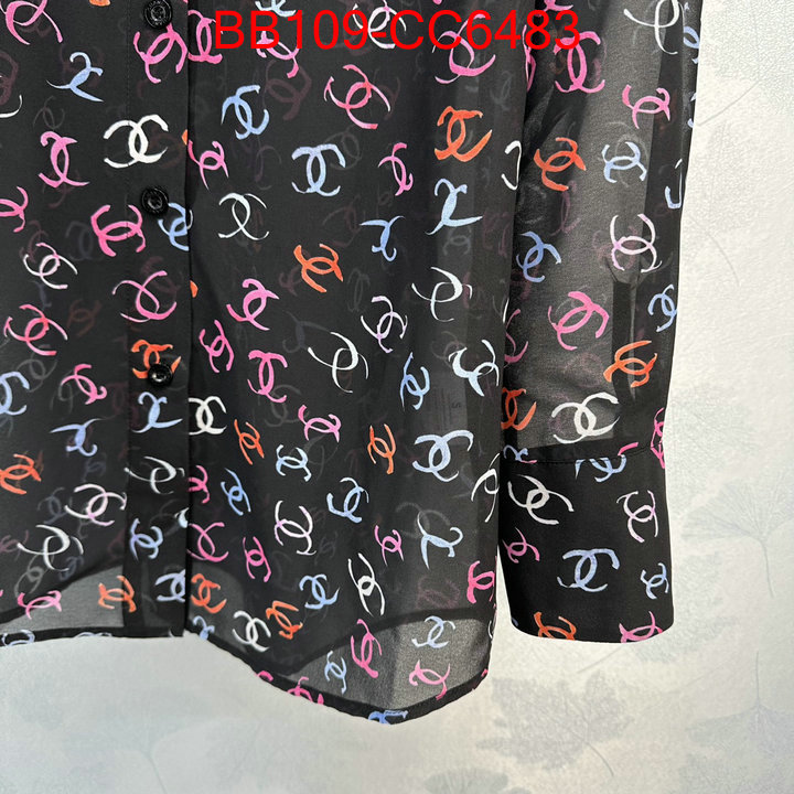 Clothing-Chanel designer fake ID: CC6483 $: 109USD