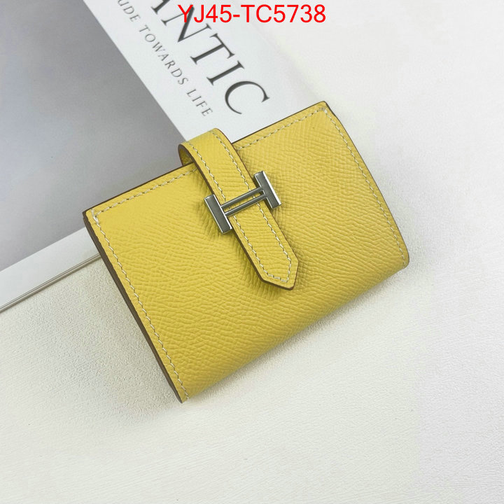 Hermes Bags(4A)-Wallet- only sell high-quality ID: TC5738 $: 45USD,