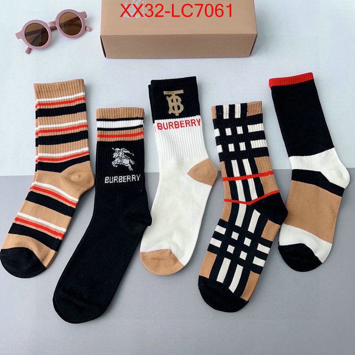 Sock-Burberry sell high quality ID: LC7061 $: 32USD