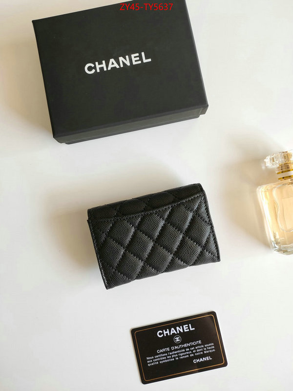 Chanel Bags(4A)-Wallet- replica aaaaa+ designer ID: TY5637 $: 45USD,