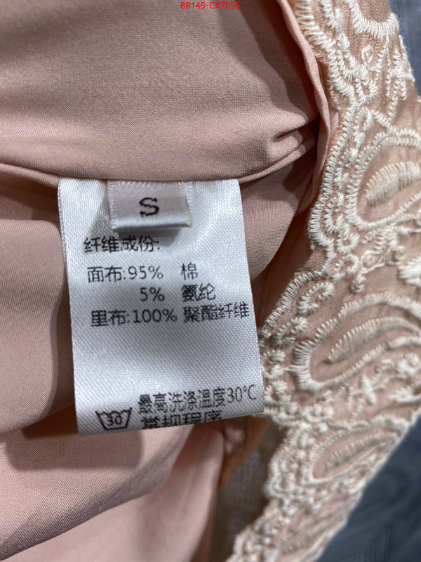 Clothing-Valentino luxury cheap replica ID: CX7096 $: 145USD