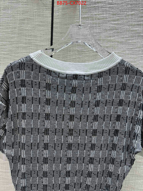 Clothing-Chanel same as original ID: CX7022 $: 75USD