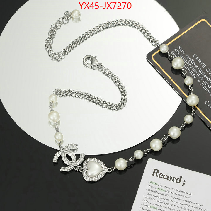 Jewelry-Chanel for sale online ID: JX7270 $: 45USD