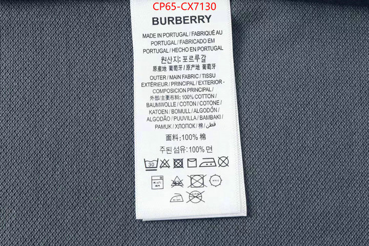 Clothing-Burberry luxury fake ID: CX7130 $: 65USD