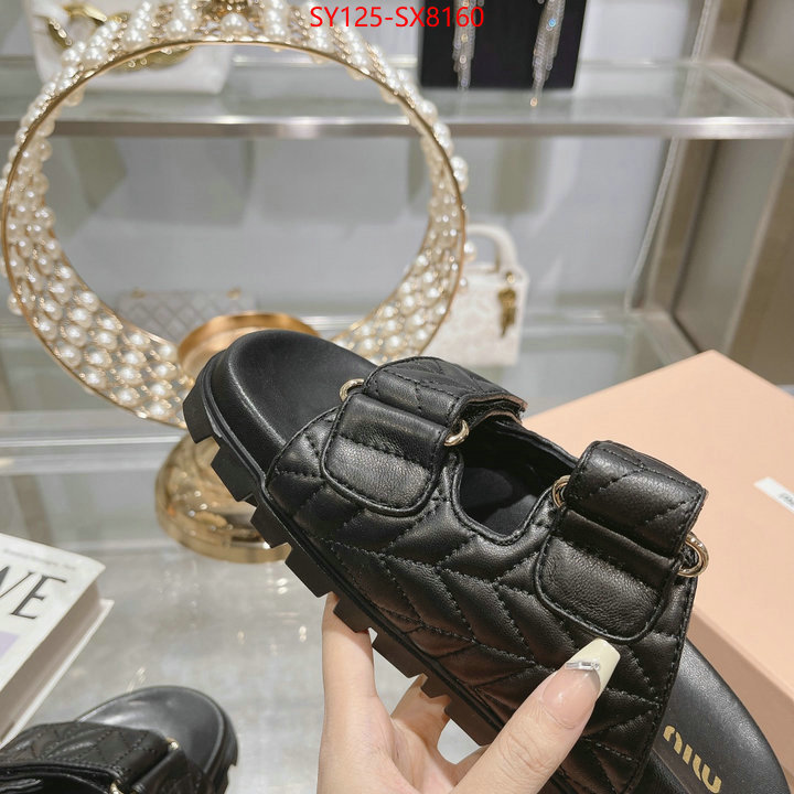 Women Shoes-Miu Miu is it illegal to buy ID: SX8160 $: 125USD