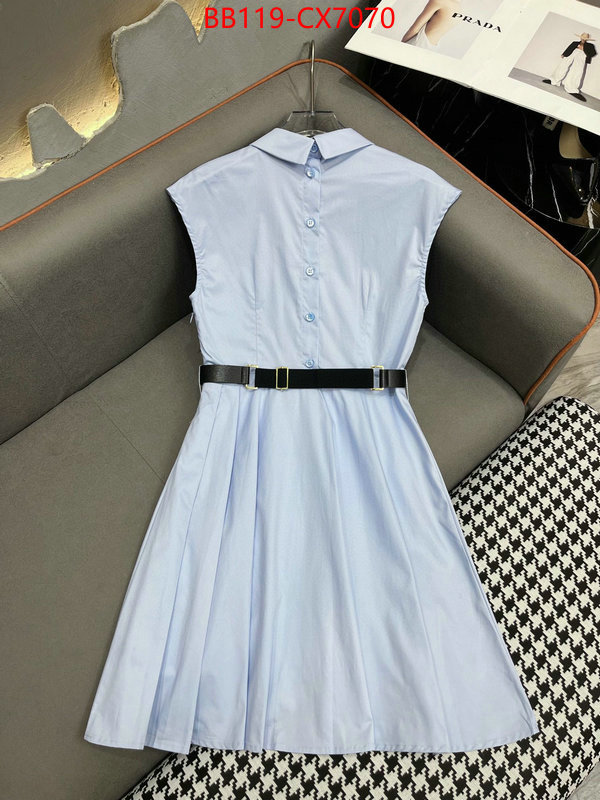 Clothing-Prada found replica ID: CX7070 $: 119USD