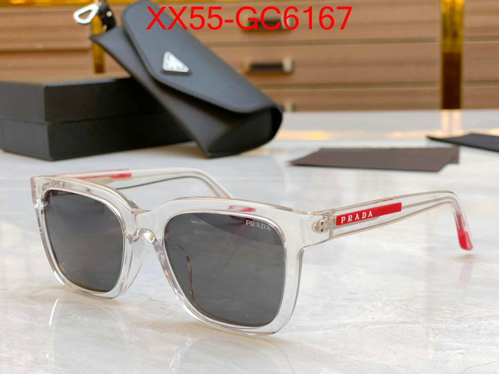 Glasses-Prada is it illegal to buy ID: GC6167 $: 55USD