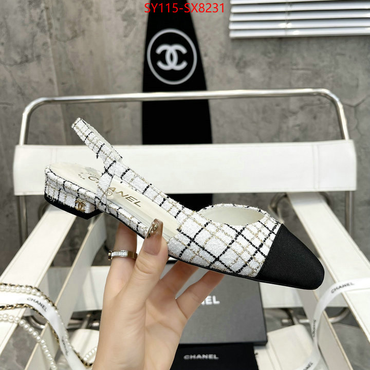 Women Shoes-Chanel buy 2024 replica ID: SX8231 $: 115USD