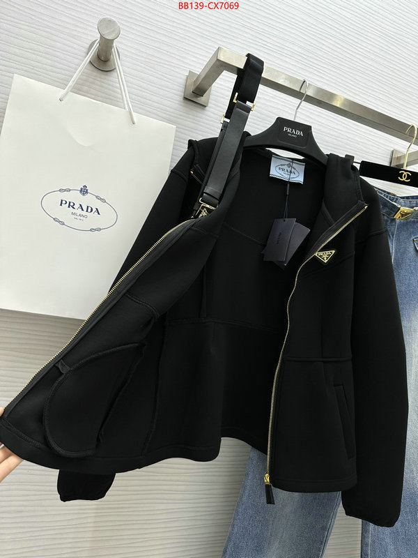 Clothing-Prada shop the best high authentic quality replica ID: CX7069 $: 139USD