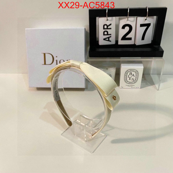 Hair band-Dior 2024 perfect replica designer ID: AC5843 $: 29USD