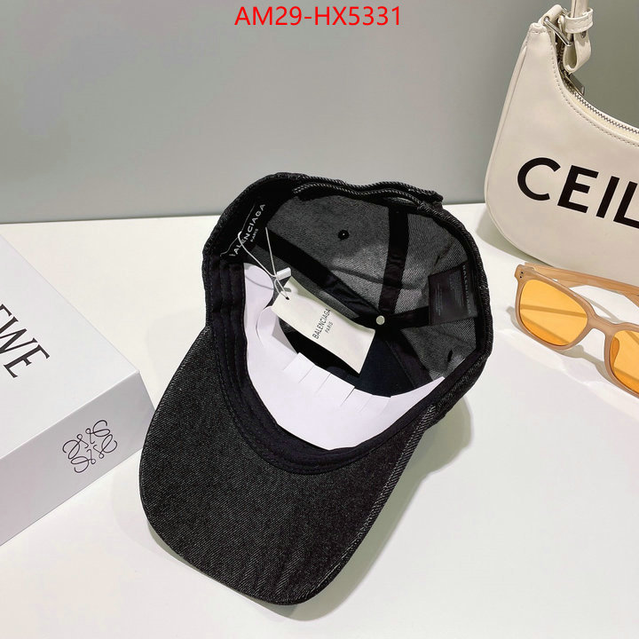 Cap(Hat)-Balenciaga where to buy fakes ID: HX5331 $: 29USD