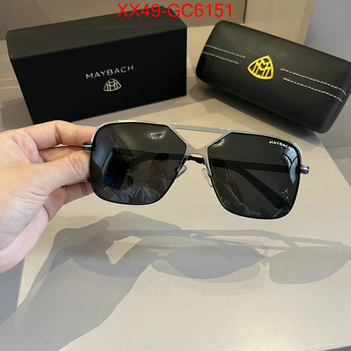 Glasses-Maybach what is a 1:1 replica ID: GC6151 $: 49USD