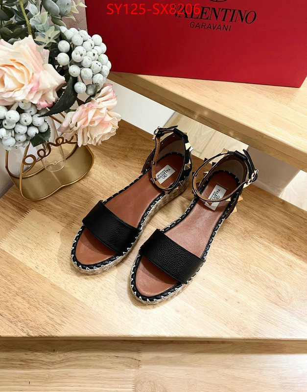 Women Shoes-Valentino supplier in china ID: SX8206 $: 125USD