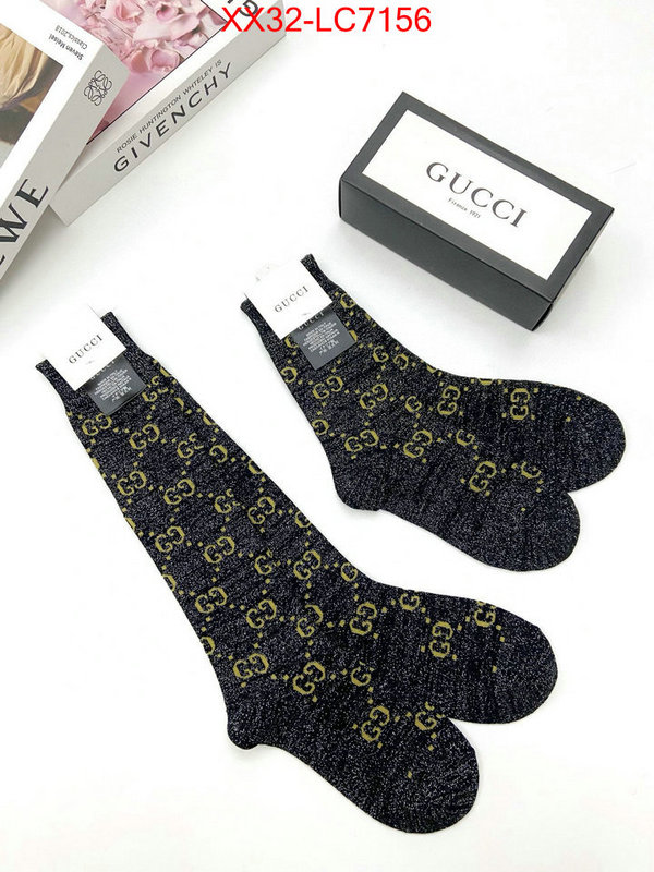 Sock-Gucci luxury cheap replica ID: LC7156 $: 32USD