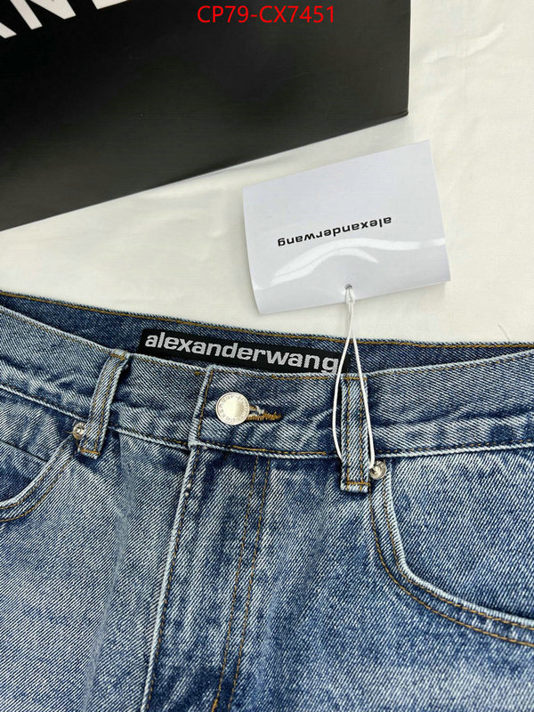 Clothing-Alexander Wang replica sale online ID: CX7451 $: 79USD