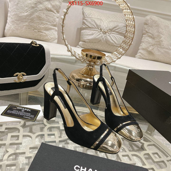 Women Shoes-Chanel aaaaa quality replica ID: SX6900 $: 115USD