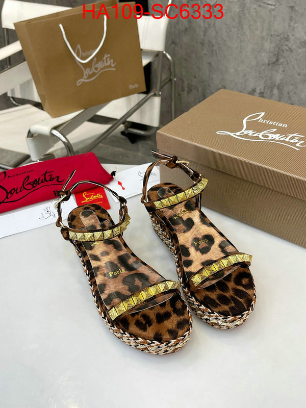 Women Shoes-Christian Louboutin best luxury replica ID: SC6333 $: 109USD