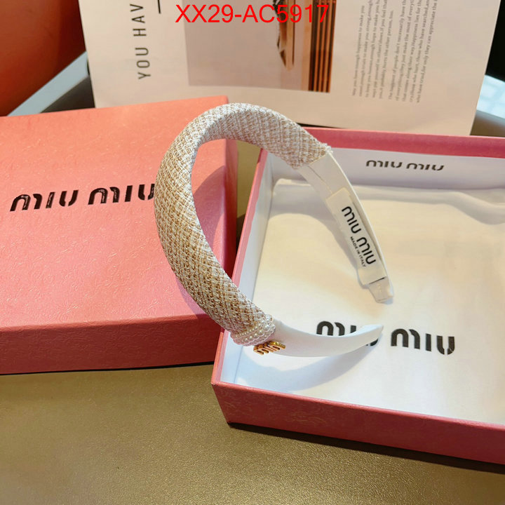 Hair band-MIU MIU can you buy replica ID: AC5917 $: 29USD