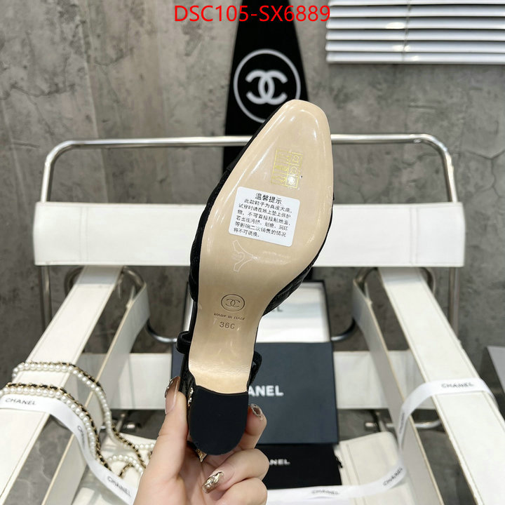 Women Shoes-Chanel 1:1 ID: SX6889 $: 105USD