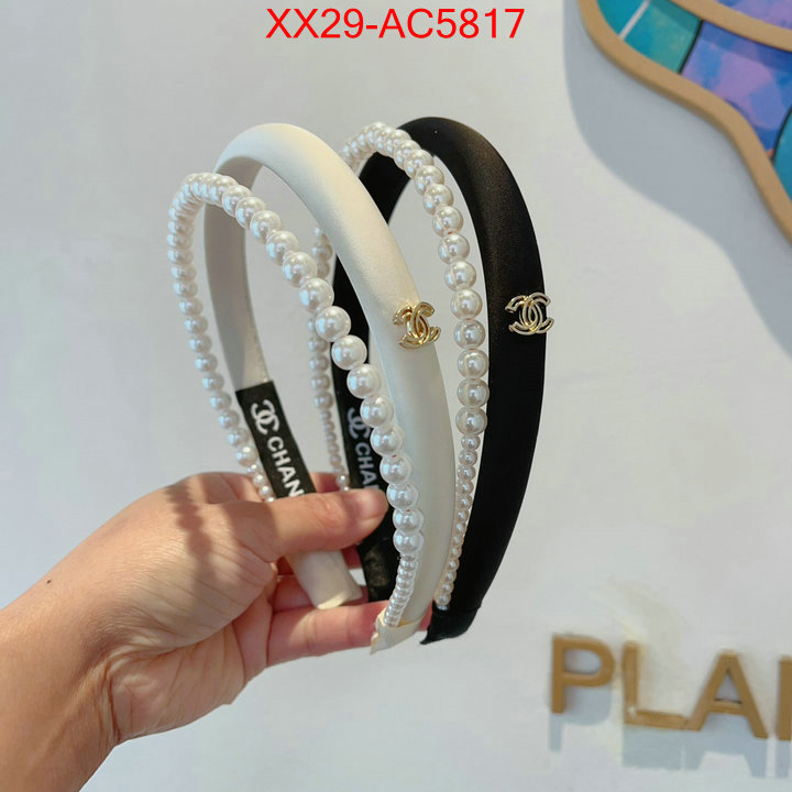 Hair band-Chanel fashion replica ID: AC5817 $: 29USD