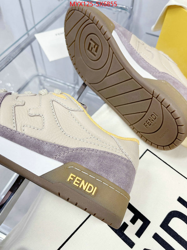 Men Shoes-Fendi best replica 1:1 ID: SX6855 $: 125USD