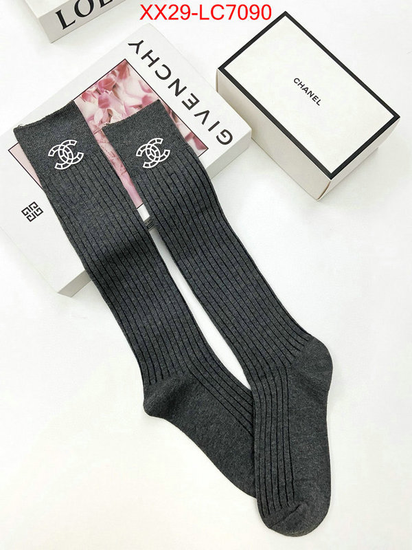 Sock-Chanel the highest quality fake ID: LC7090 $: 29USD