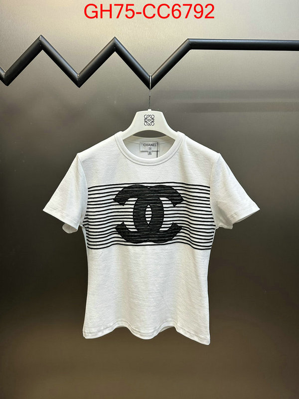 Clothing-Chanel aaaaa+ class replica ID: CC6792 $: 75USD