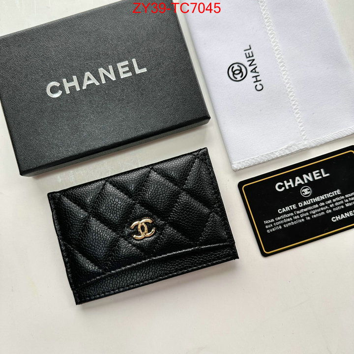 Chanel Bags(4A)-Wallet- top quality replica ID: TC7045 $: 39USD,