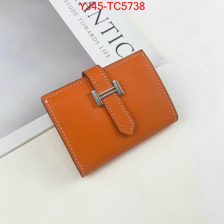 Hermes Bags(4A)-Wallet- only sell high-quality ID: TC5738 $: 45USD,