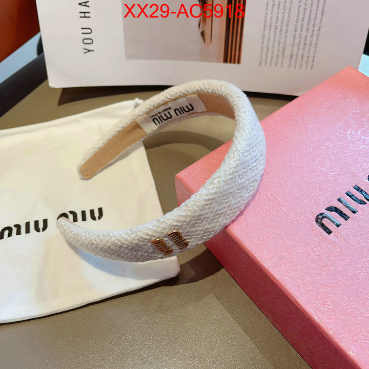 Hair band-MIU MIU aaaaa replica ID: AC5918 $: 29USD