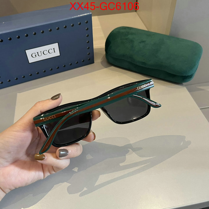 Glasses-Gucci we provide top cheap aaaaa ID: GC6106 $: 45USD