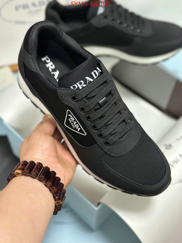 Men shoes-Prada luxury cheap ID: SX7827 $: 115USD