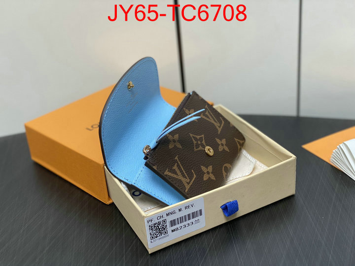 LV Bags(TOP)-Wallet high quality designer ID: TC6708 $: 65USD,