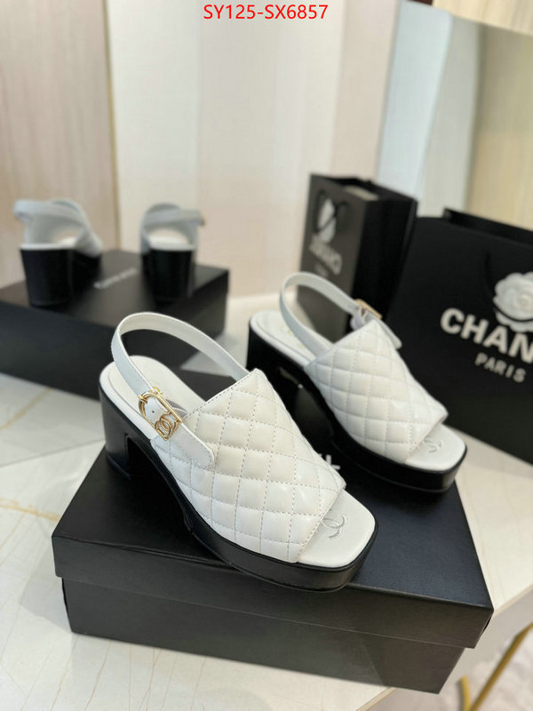 Women Shoes-Chanel replcia cheap ID: SX6857 $: 125USD