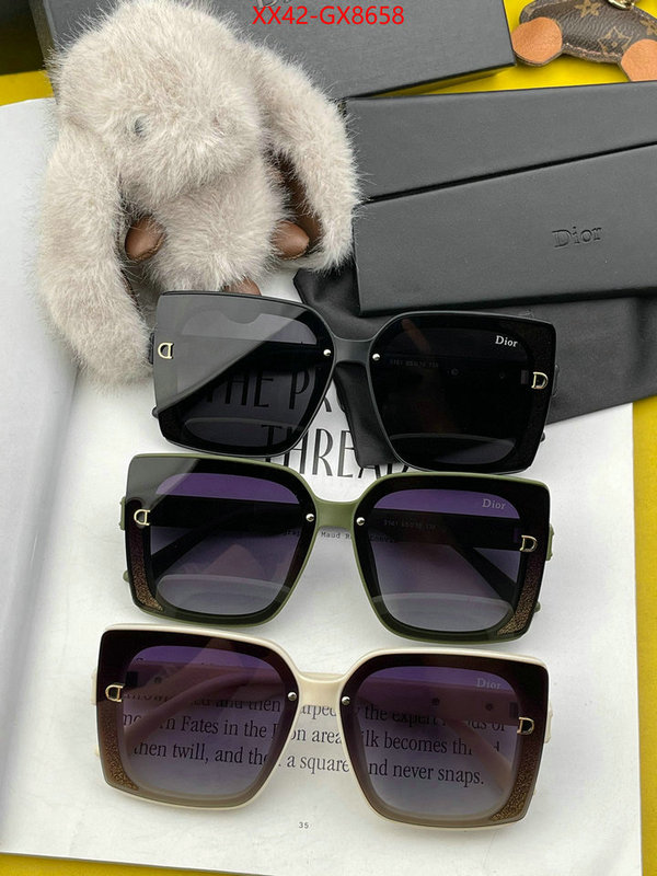 Glasses-Dior replica aaaaa designer ID: GX8658 $: 42USD