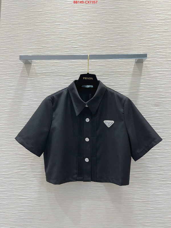 Clothing-Prada quality replica ID: CX7357 $: 149USD