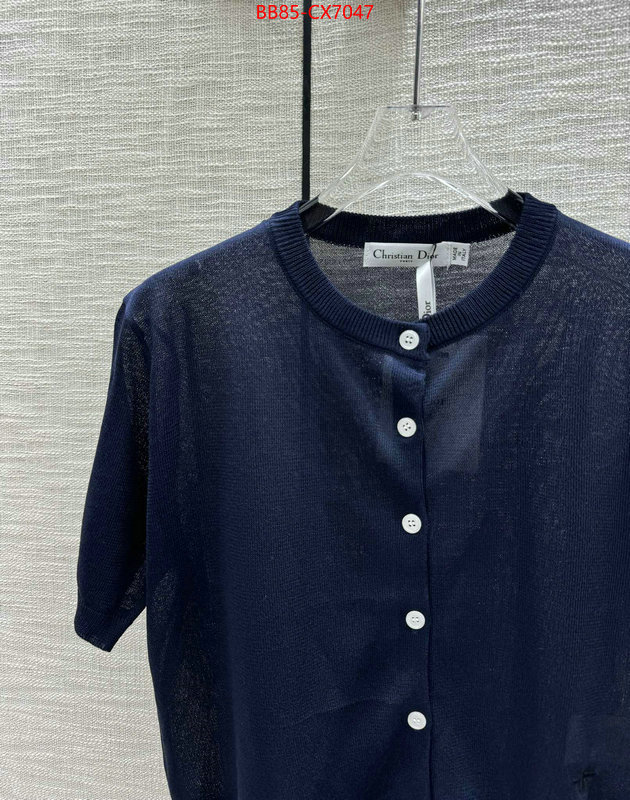 Clothing-Dior first top ID: CX7047 $: 85USD