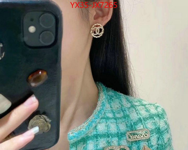 Jewelry-Chanel buy 2024 replica ID: JX7265 $: 35USD