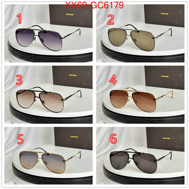 Glasses-Tom Ford top 1:1 replica ID: GC6179 $: 69USD