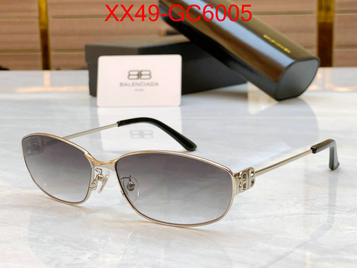 Glasses-Balenciaga top quality designer replica ID: GC6005 $: 49USD