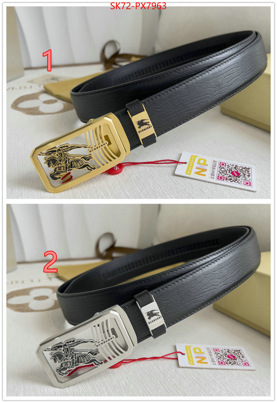 Belts-Burberry high quality replica ID: PX7963 $: 72USD