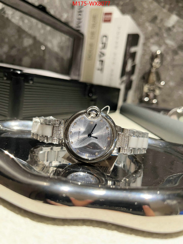 Watch(4A)-Cartier high quality replica ID: WX8077 $: 175USD