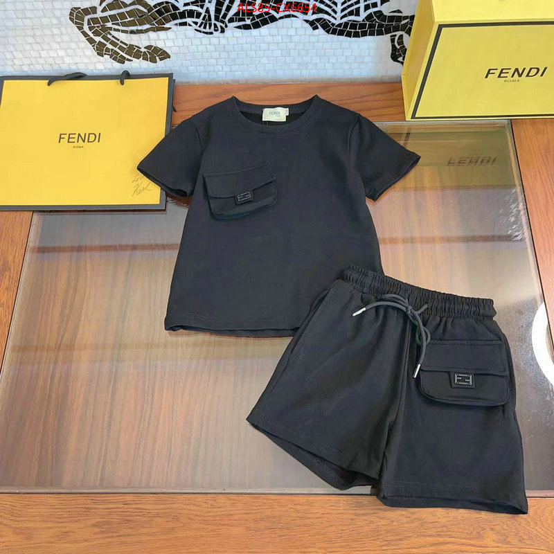 Kids clothing-Fendi what is a 1:1 replica ID: CX6654 $: 85USD