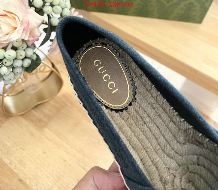 Women Shoes-Gucci customize the best replica ID: SX8195 $: 115USD