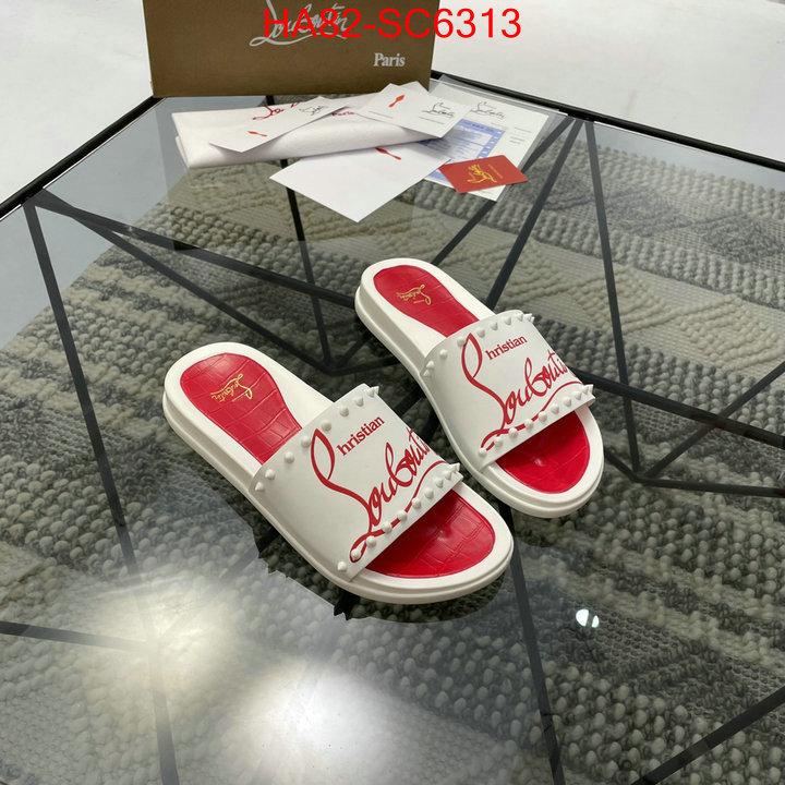 Men Shoes-Christian Louboutin unsurpassed quality ID: SC6313 $: 82USD